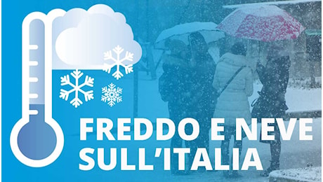 Freddo e neve sull'Italia, ma ancora per poco secondo le previsioni meteo: quando tornano anticiclone e sole