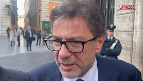 VIDEO Dl fiscale, Giorgetti: “Scontro in maggioranza? Cose parlamentari