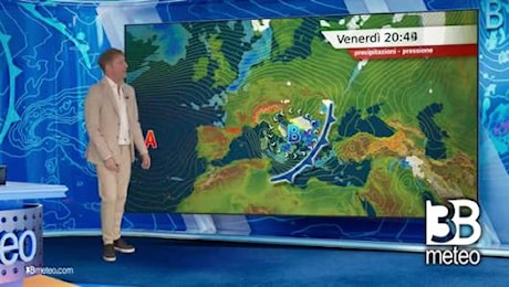 Previsioni meteo video di venerdì 20 dicembre sull'Italia