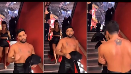 Giovanni Pernice, video: fuorionda iroso e scuse a Bianca Guaccero