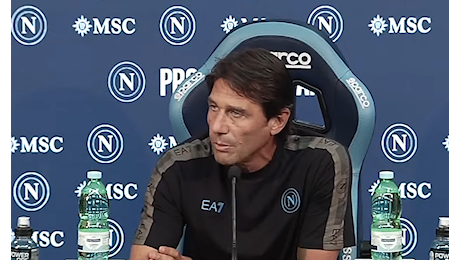 Inter-Napoli, Conte: “Emozione tornare, bel test e ricerchiamo l’eccellenza”