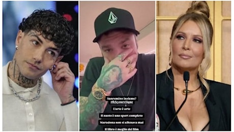 Fedez torna sui social dopo Sarà Sanremo con una frecciata a Tony Effe e Selvaggia Lucarelli, poi cancella tutto