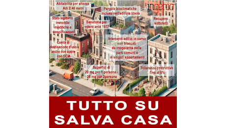 Abusi edilizi, sanatoria parziale e Decreto Salva Casa: quando la modifica della soffitta si può regolarizzare