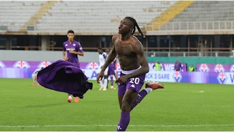 Fiorentina, prima tripletta in carriera per Kean: Cercavo quest'emozione da tanto