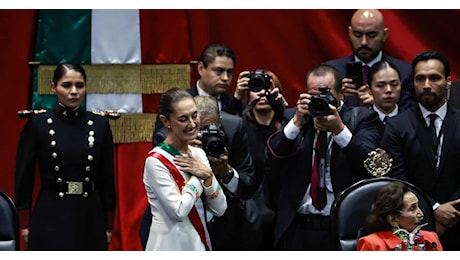 Claudia Sheinbaum ha giurato da presidente del Messico