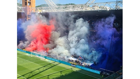 Sampdoria, in 30 mila a Marassi per evitare l’inferno della C. Alta tensione per il dopo partita