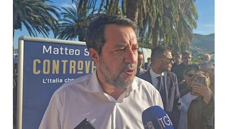 Toti, Salvini: “Noi non stiamo ragionando di elezioni in Liguria. Conto di incontrare il governatore il prima possibile”