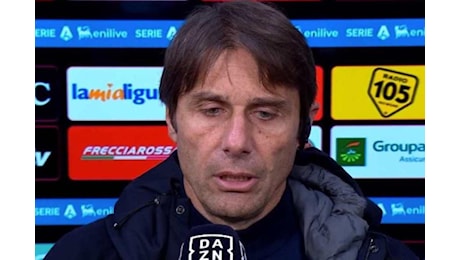 Genoa-Napoli, Conte spiazza tutti: “Non mi è piaciuto nulla”