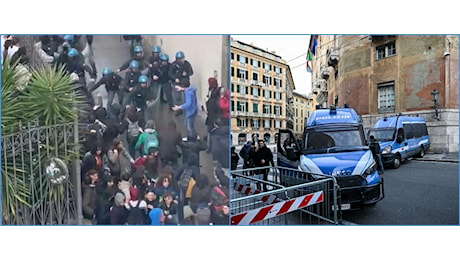 Beffa continua, della serie aggrediti e inquisiti: indagati una decina di poliziotti per gli scontri di Pisa al corteo Pro-Pal