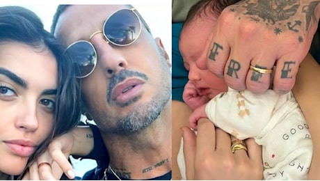 Fabrizio Corona presenta Thiago il suo secondo figlio a 50 anni