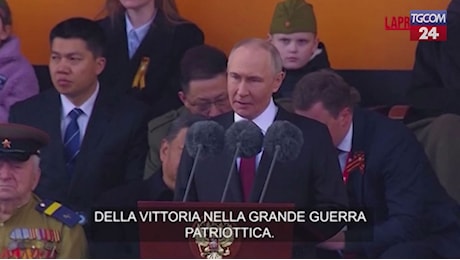 Putin: Oggi siamo tutti uniti da un sentimento di gioia e dolore
