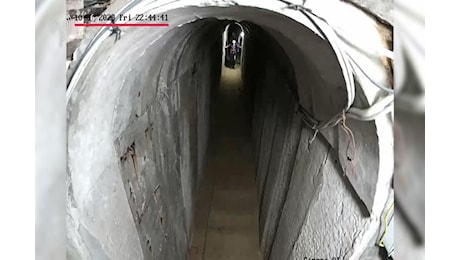 Sinwar, il video della fuga nei tunnel di Gaza