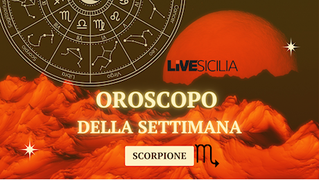 Oroscopo Scorpione: settimana dal 9 al 15 settembre 2024