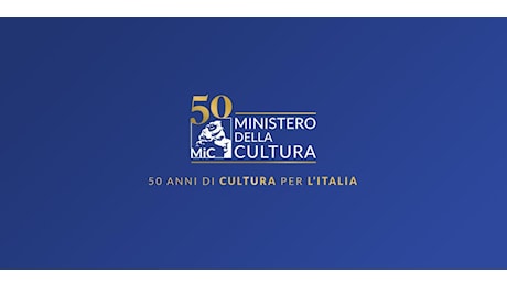 Il ministero della Cultura compie 50 anni