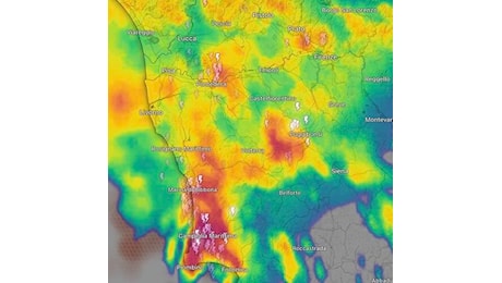 Maltempo Toscana, Giani: “in estensione alle zone interne”