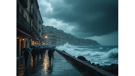 Maltempo da Nord a Sud, attesa una tempesta tropicale sul Mar Tirreno, le previsioni