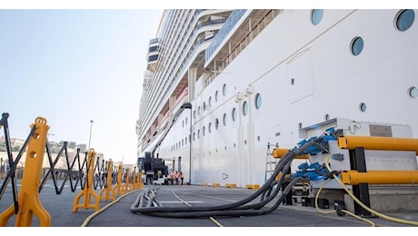 Msc Crociere inaugura a Malta l’alimentazione elettrica delle navi