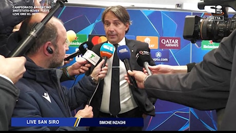 Inter, Inzaghi a SI: “Abbiamo giocato contro una squadra fortissima” (VIDEO)