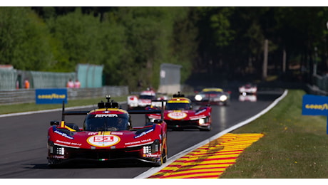 Festa doppia per la Ferrari a Spa! Trionfo in Hypercar e GT3 prima di Le Mans, vince la 51 di Pier Guidi, Giovinazzi e Calado