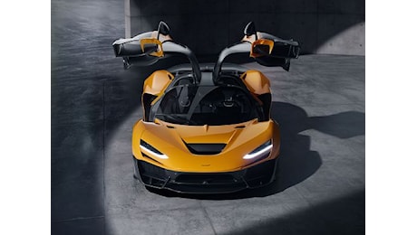 Nuova McLaren W1 da 1275 CV, la più potente e veloce di sempre