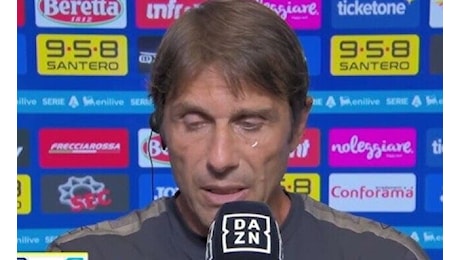 Conte a Radio Rai: La nostra rosa è solo per il campionato, guardate le altre. C'è enorme differenza