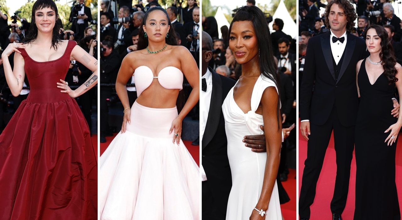 Le pagelle dei look del festival di Cannes: Cara Delevingne (4), Naomi Campbell (9), Lena Mahfouf (3)