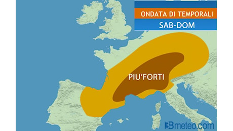 Meteo. Violenti temporali possibili tra Francia, Nord Italia, Svizzera e Germania. Video