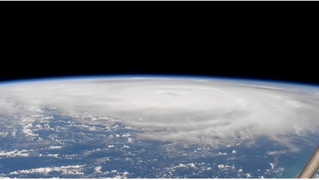 L’uragano Helene visto dalla ISS: “tra i più grandi a formarsi nel Golfo del Messico” | VIDEO