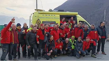 Fonteno, torna il sorriso tra i soccorritori: «Un grande gioco di squadra» - Foto e video