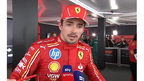 Leclerc dopo il GP Ungheria: Avevamo il passo per puntare al podio. VIDEO