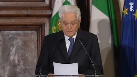 Mattarella: convergenza su interessi nazionali, non dividersi