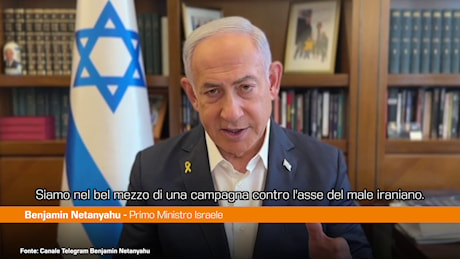 Netanyahu “In Libano combattiamo contro l’asse del male iraniano”