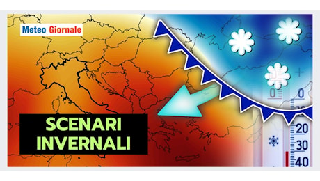 Meteo lungo termine con mappe invernali