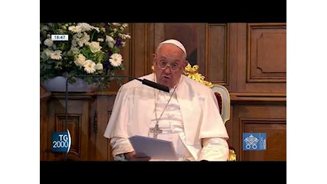 Papa Francesco in Belgio: università non diventino cattedrali nel deserto