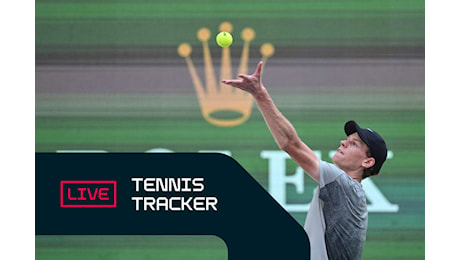 Tennis Tracker: la giornata inizia con la vittoria di Sinner, più tardi Paolini e Bronzetti