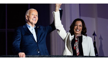 Usa 2024, Biden lancia un sondaggio flash rivolto ai donatori: Candideresti Kamala Harris?