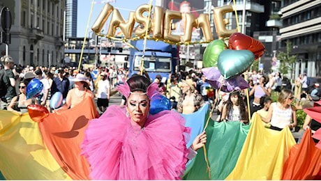 Pride Milano, la sfilata dell’Orgoglio