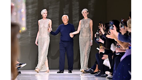 La serenità della haute couture e la sfilata di Giorgio Armani Privé