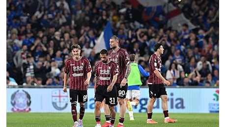 Salernitana troppo timorosa nella bolgia di Marassi: la Samp vince di misura