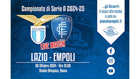 LAZIO vs EMPOLI : LIVE MATCH