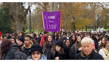 Libere di camminare, un serpentone infinito il corteo contro la violenza sulle donne - Video e foto