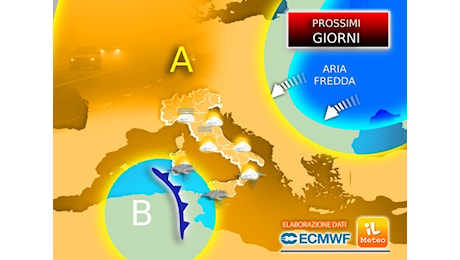 Meteo: torna la Pioggia nei Prossimi Giorni, Anticiclone in declino su parte d'Italia, gli aggiornamenti