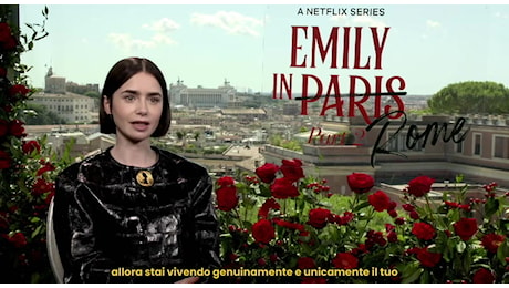 “Emily in Paris” sbarca a Roma, Lily Collins: «Vogliamo girare l’Italia»