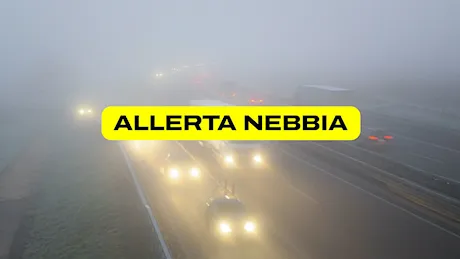 Allerta nebbia