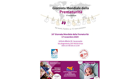 Nati prematuri, vite straordinarie. L'Asp celebra la Giornata Mondiale della Prematurità