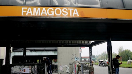 Fumo e “pioggia” in banchina alla stazione M2 di Famagosta: cosa è successo
