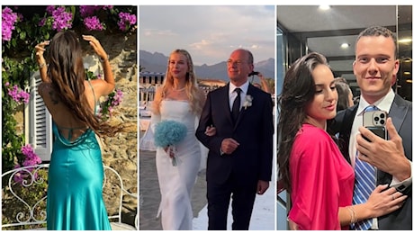 Clizia Incorvaia e Paolo Ciavarro, i look del matrimonio: Sofia Giaele De Donà rispettosa (8), Eleonora Giorgi super chic (9), Micol Incorvaia fuori luogo (4)