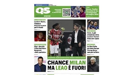 Torna la Champions League, QS apre con il Diavolo: Chance Milan, ma Leao è fuori