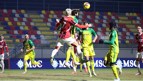 Coppa Italia Serie C, Milan Futuro saluta la competizione. I rossoneri vengono superati ed eliminati in casa dal Caldiero Terme