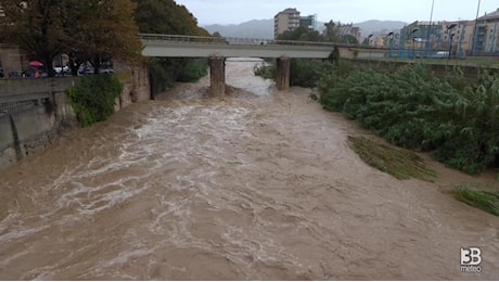 Cronaca meteo Liguria - Maltempo in Liguria, sale il livello del fiume Letimbro - VIDEO